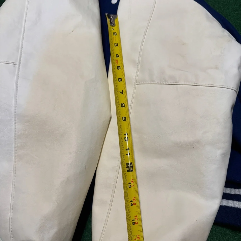Vintage Fort Leboeuf Football Blank L/XL 90s Wool Varisty High School Jacket
